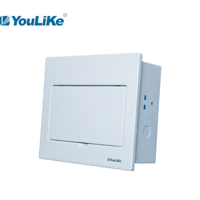التوزيع الكهربائي 16 طريقة MCB Box Double Door Metal Base Flush Mounted
