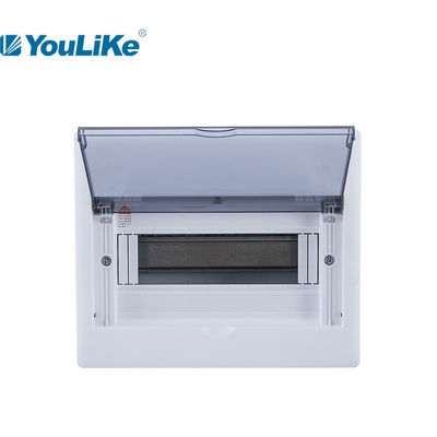 صندوق MCB أحادي الطور من البلاستيك الكهربائي ، 10 طرق DB Box مثبتة على السطح