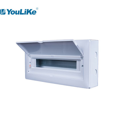 لوحات التوزيع الكهربائية المقاومة للماء 18way 1 مم من الفولاذ المطلي بالمسحوق