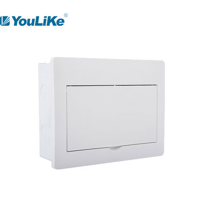 400V HIPS Cover 10 Way MCB Box مثبطات اللهب مع سكة ​​Din