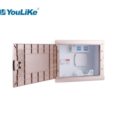 IP30 Protection MCB Multimedia Distribution Box TV Phone Flush Mount