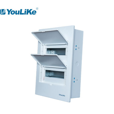 IP40 بلاستيك MCB صندوق أحادي الطور لتوزيع الطاقة