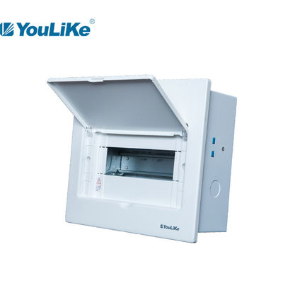 التوزيع الكهربائي 16 طريقة MCB Box Double Door Metal Base Flush Mounted