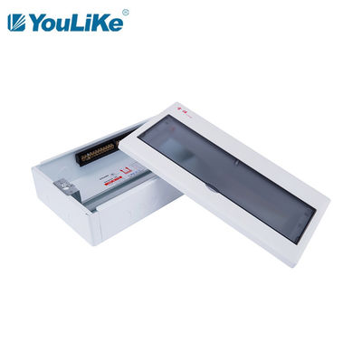 سطح داخلي أحادي الطور MCB Box 18 طريقة مع نافذة شفافة