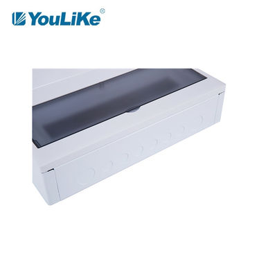 سطح داخلي أحادي الطور MCB Box 18 طريقة مع نافذة شفافة