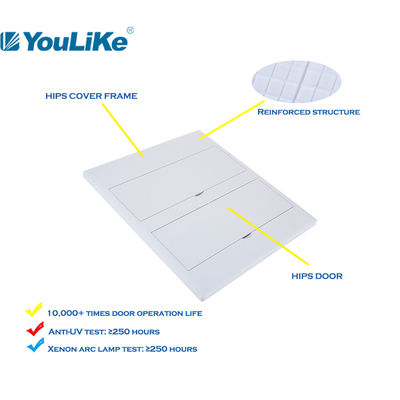 لوحة كهربائية داخلية ثنائية الطور DB عالية الأمان مع غطاء HIPS