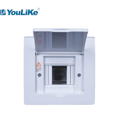 البلاستيك ABS الباب MCB صندوق التوزيع الكهربائي 4 طريقة وحدة المستهلك داخلي