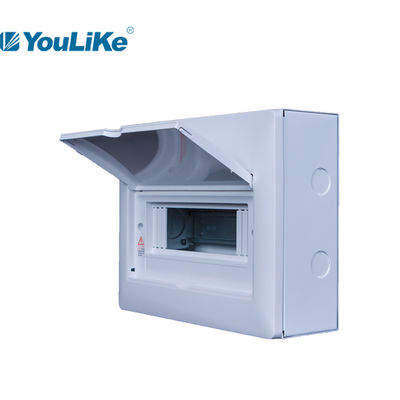 التثبيت السطحي 10 طريقة MCB Box IP40 لوحة مسحوق مقاومة للماء