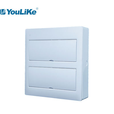 مرحلتين MCB Panel Board Box Copper Terminal مع DIN Rail قابل للتعديل