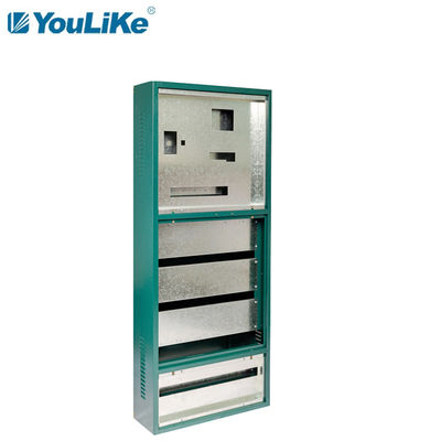 ضميمة لوحة توزيع IP30 معتمدة من مجلس التعاون الجمركي ، حامل جدار صندوق عداد الكهرباء