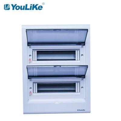 مسحوق الطلاء الأبيض 24 طريقة MCB Box Vertical Flush Mounting