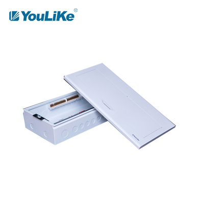 White Door PVC Mcb Box في الهواء الطلق البلاستيك 21 وحدة توزيع الطاقة مربع