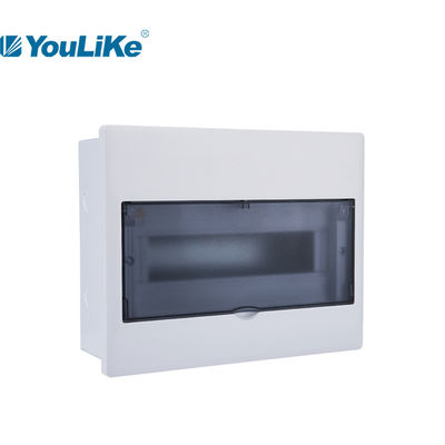 لوحة توزيع كهربائية خفيفة مثبتة على السطح مع سكة ​​حديد معدنية من اللجنة الكهروتقنية الدولية